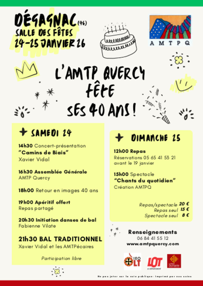 40 ans de l'AMTPQ