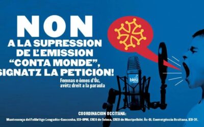 Supression de l’emission occitana “Conta Monde” : la Coordination occitana comunica