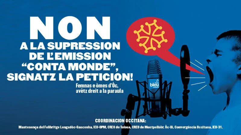 Supression de l’emission occitana “Conta Monde” : la Coordination occitana comunica