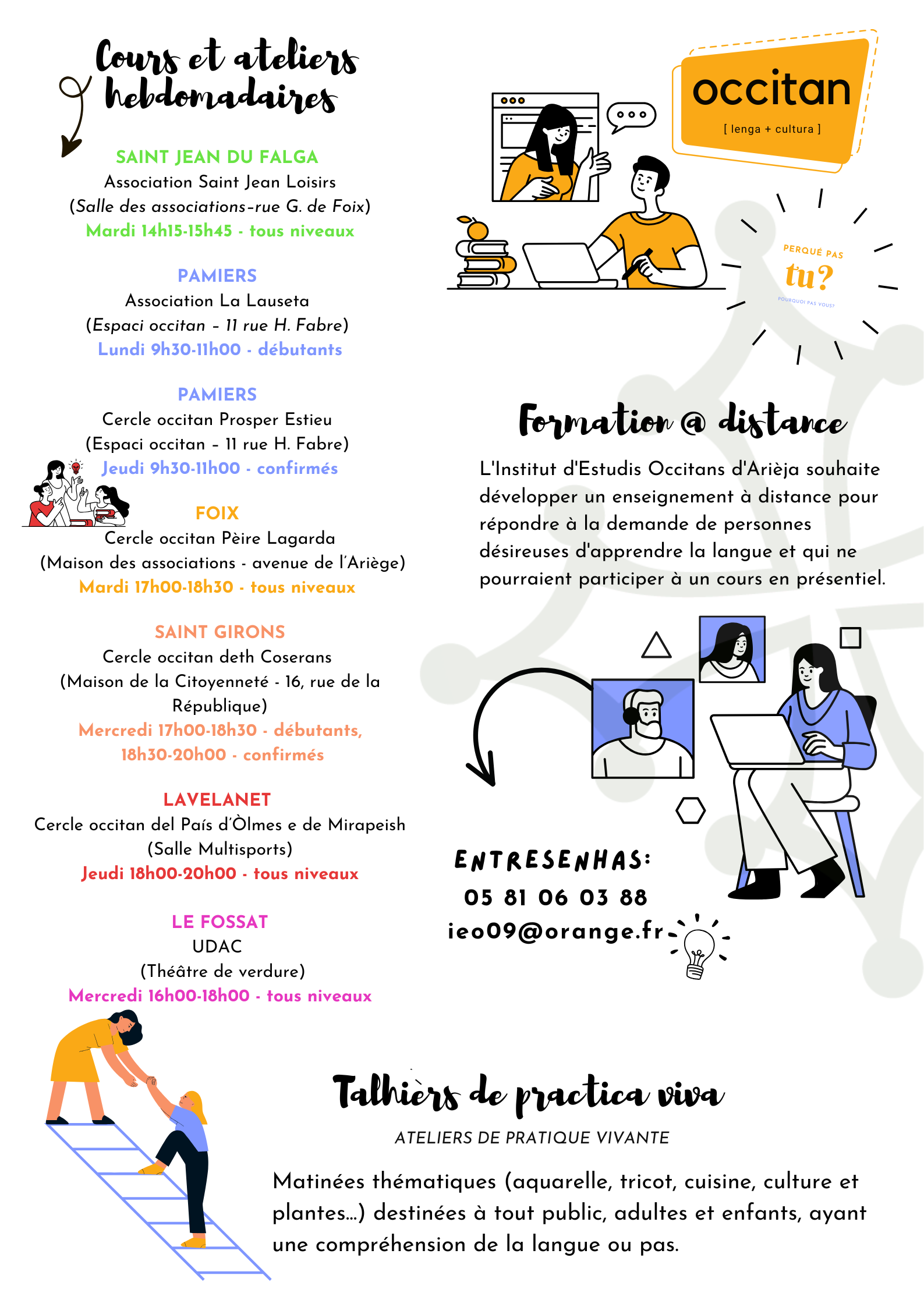 corses e talhièrs 2026-2027 p2 Plaqueta corses e talhièrs Arièja 2026-2027